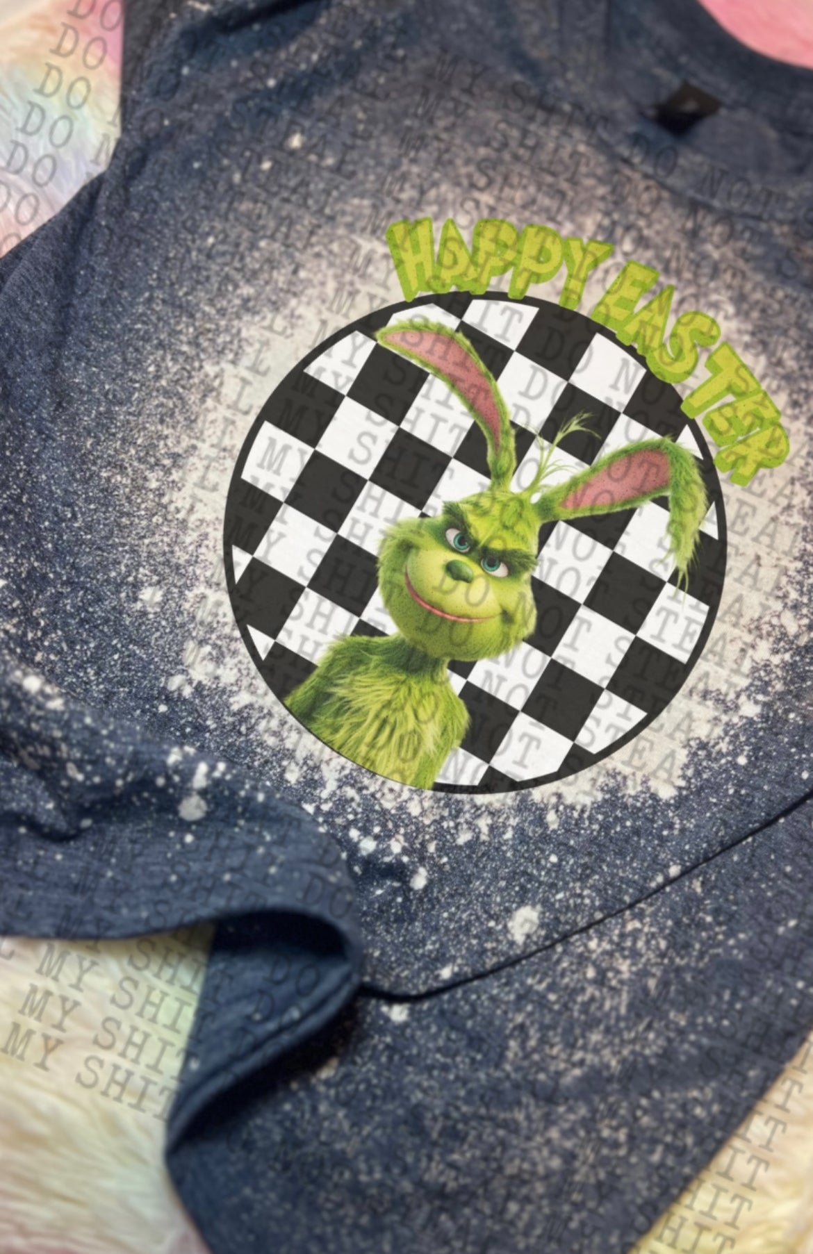 Green Guy Easter-(bleached or solid)Youth Tee