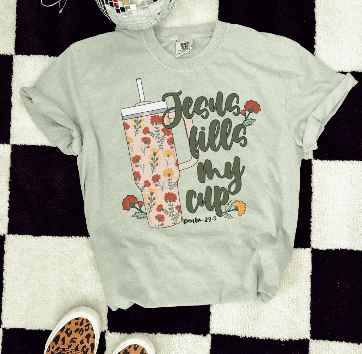Jesus fills my cup-Comfort Color