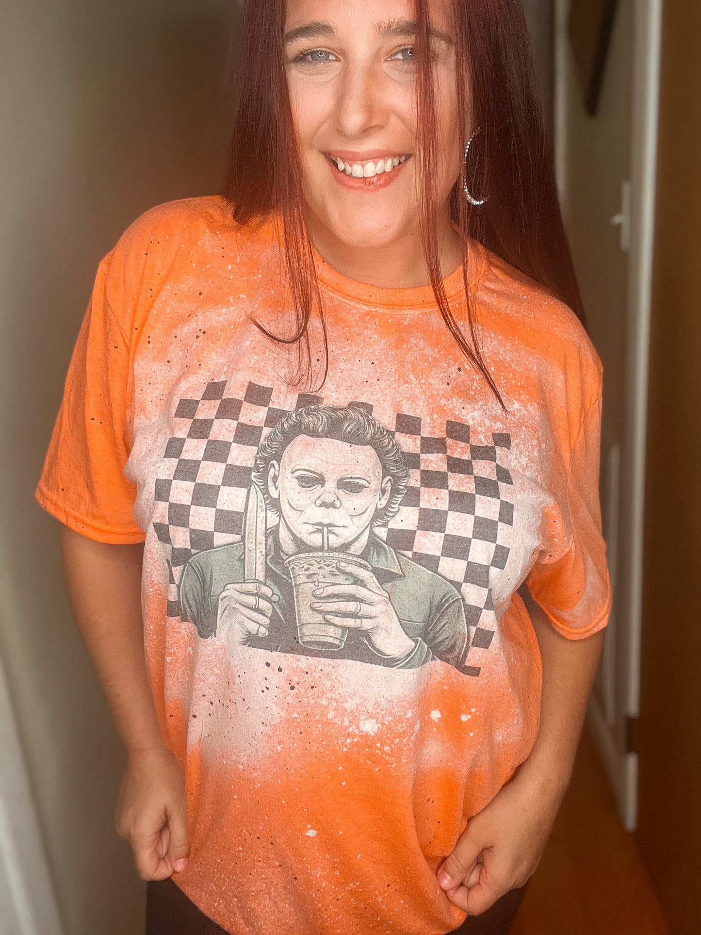 MMYERS coffee-bleached tee