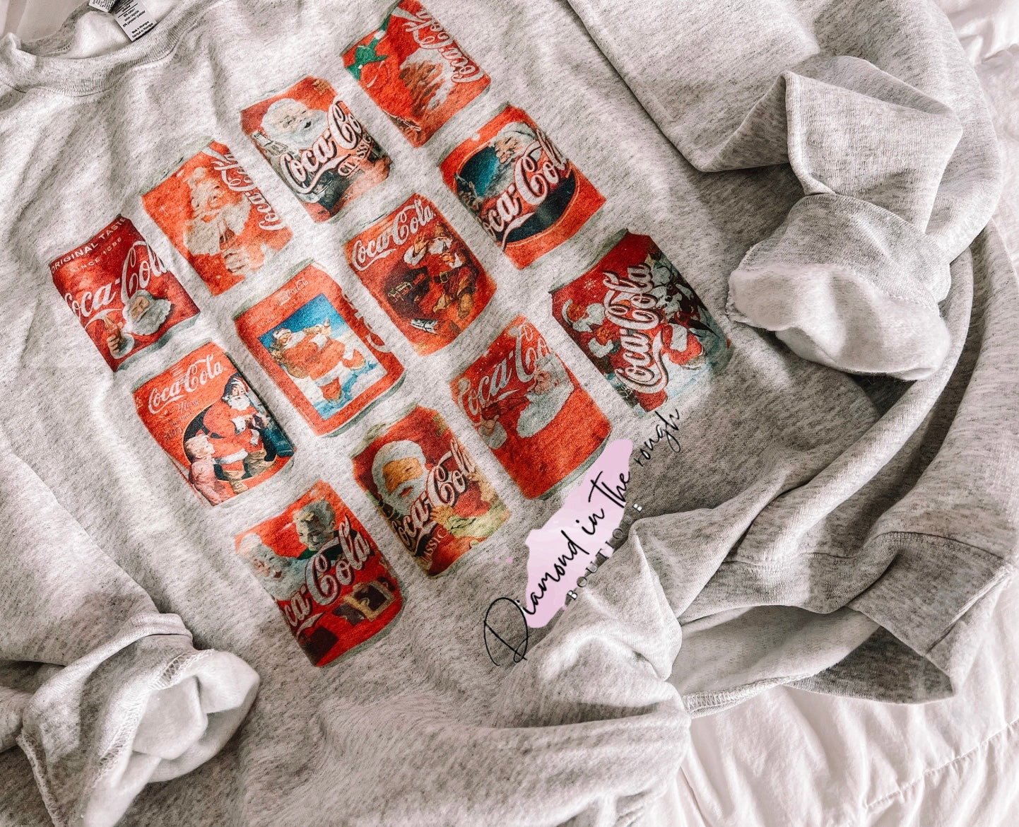 Santa Cokes-crew neck