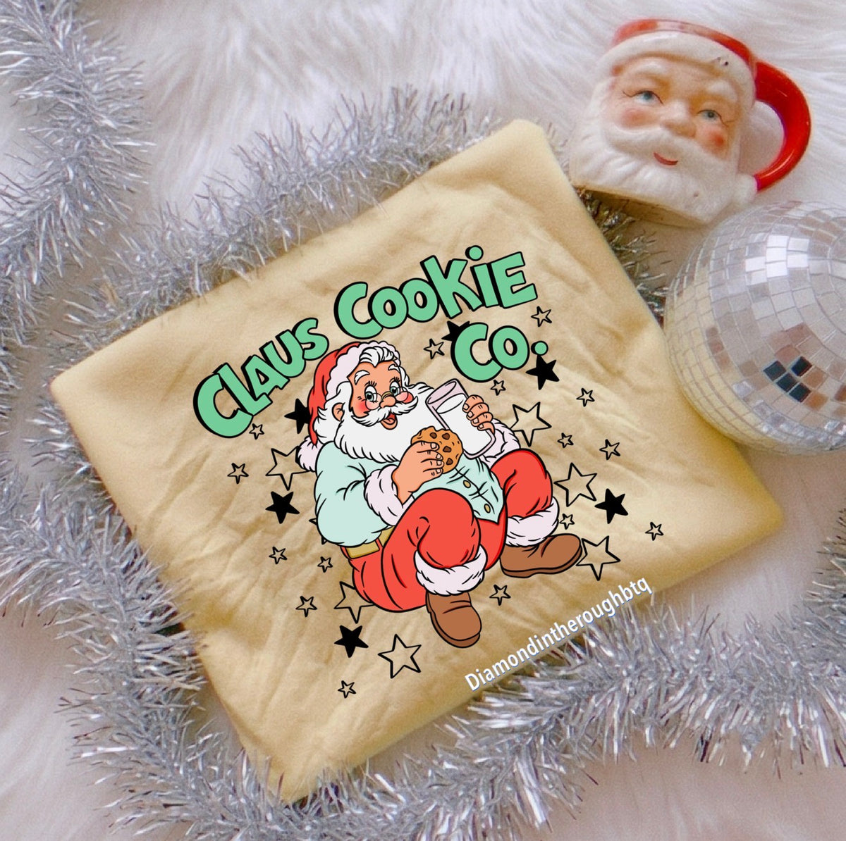 Claus Cookie Co-graphic tee