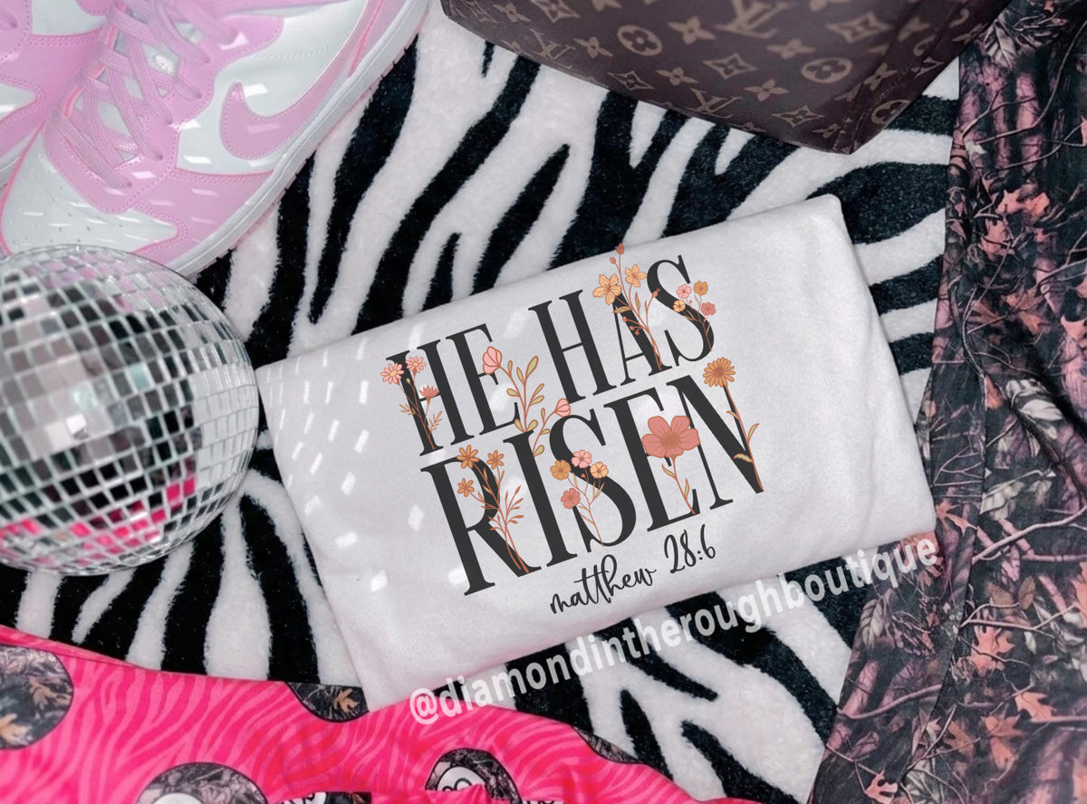He is risen-graphic tee