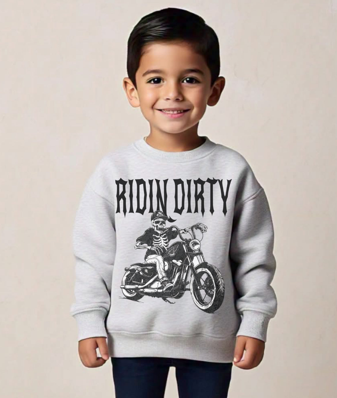 Ridin dirty -Youth Crewneck