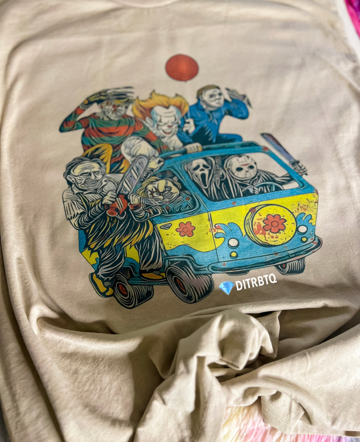 Scooby Van Horror-Graphic Tee