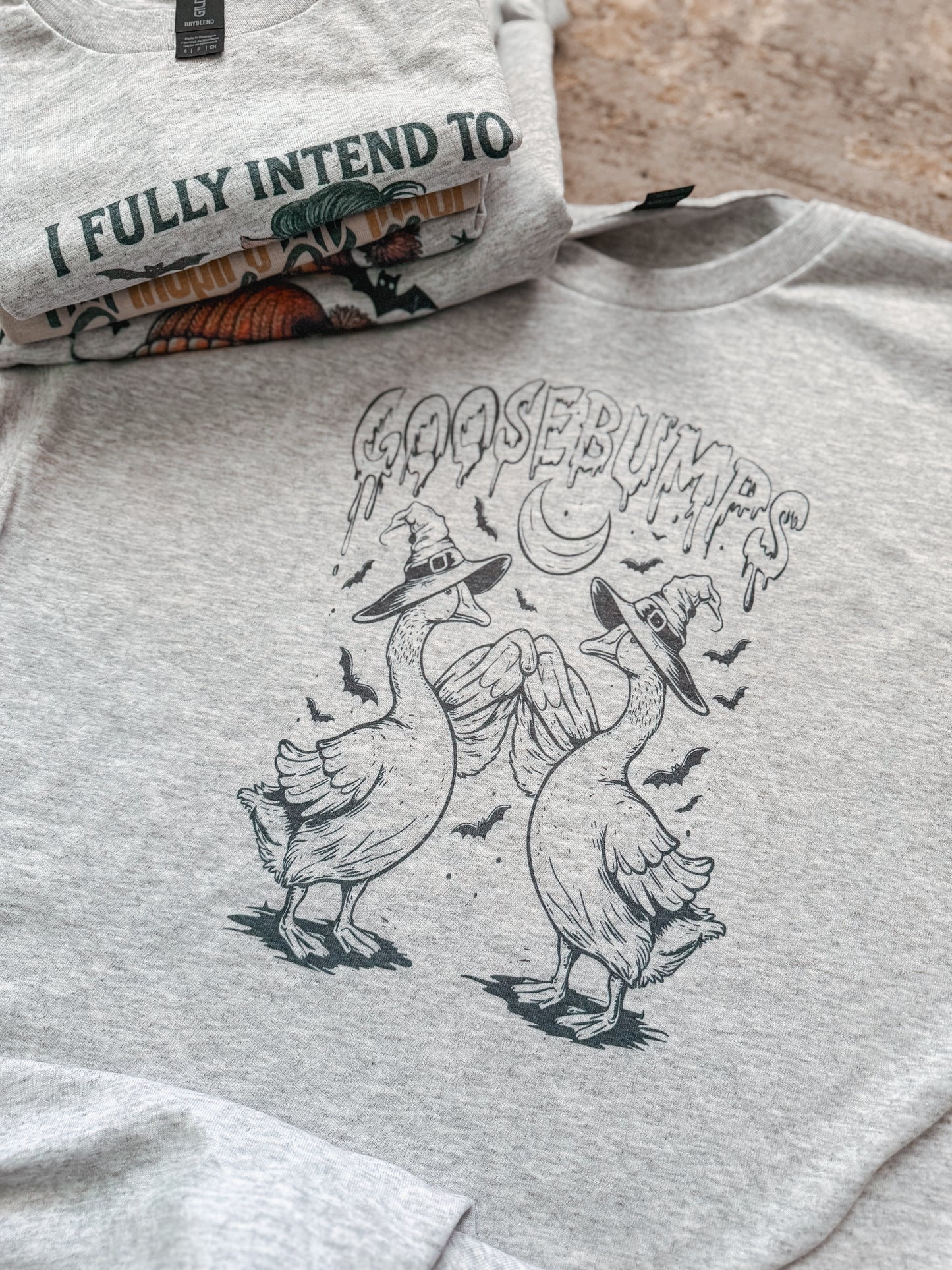Goosebumps-graphic Tee
