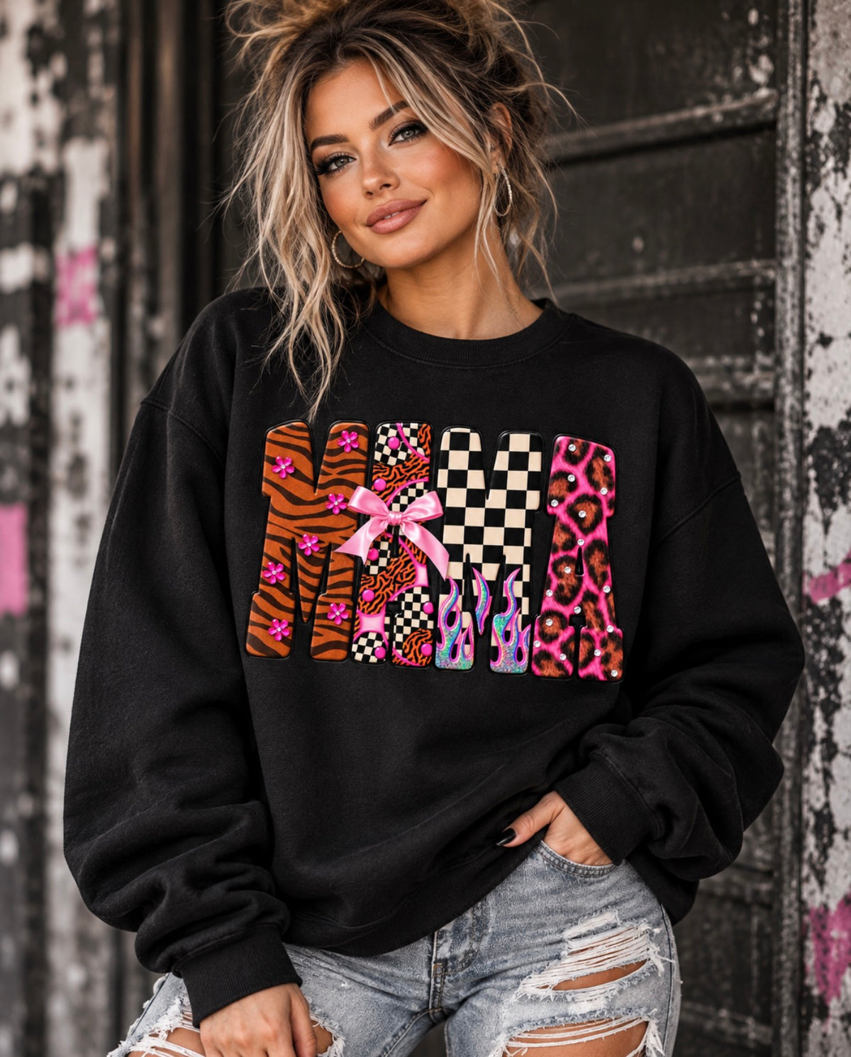 Mama Funky -sweatshirt