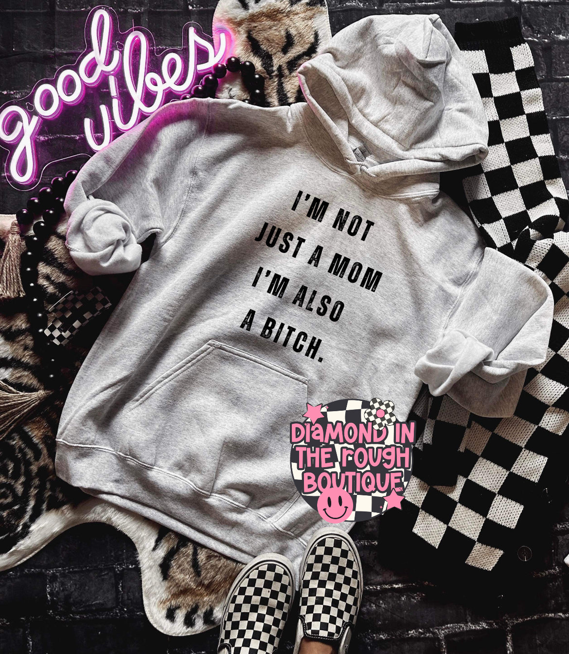 I’m not just a mom-hoodie