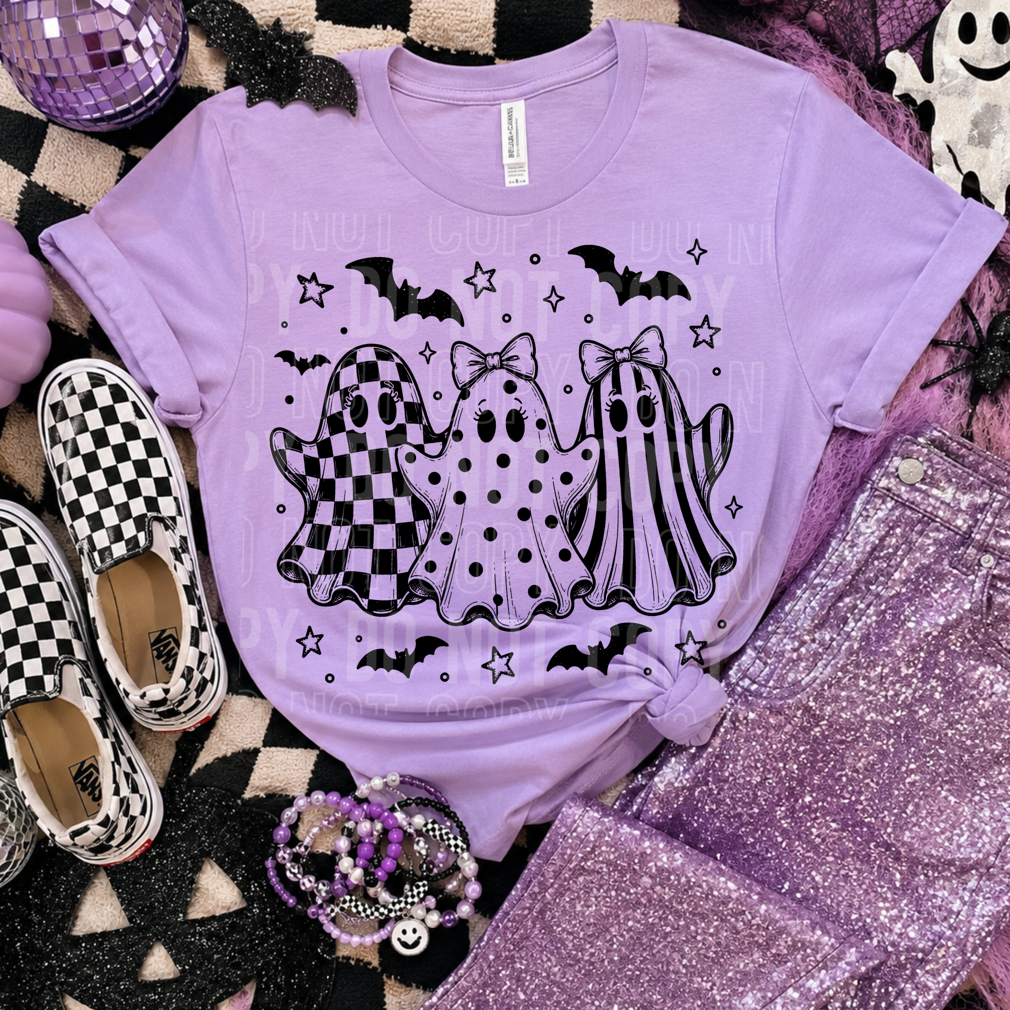Ghosties-graphic tee