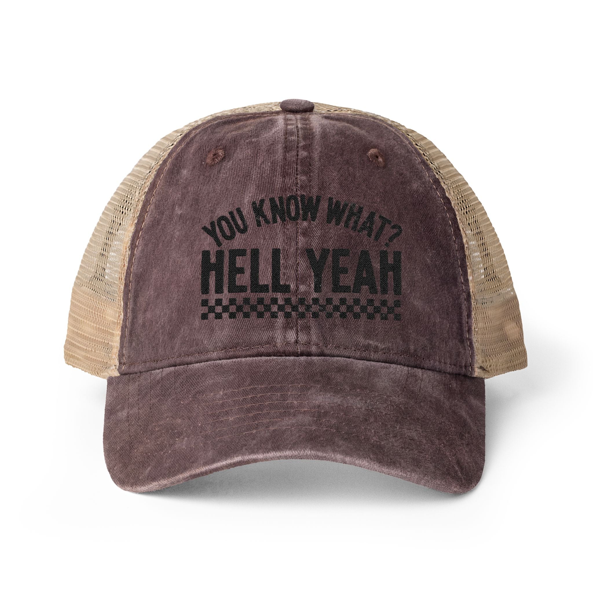 Women's Washed Mesh-Back Cap