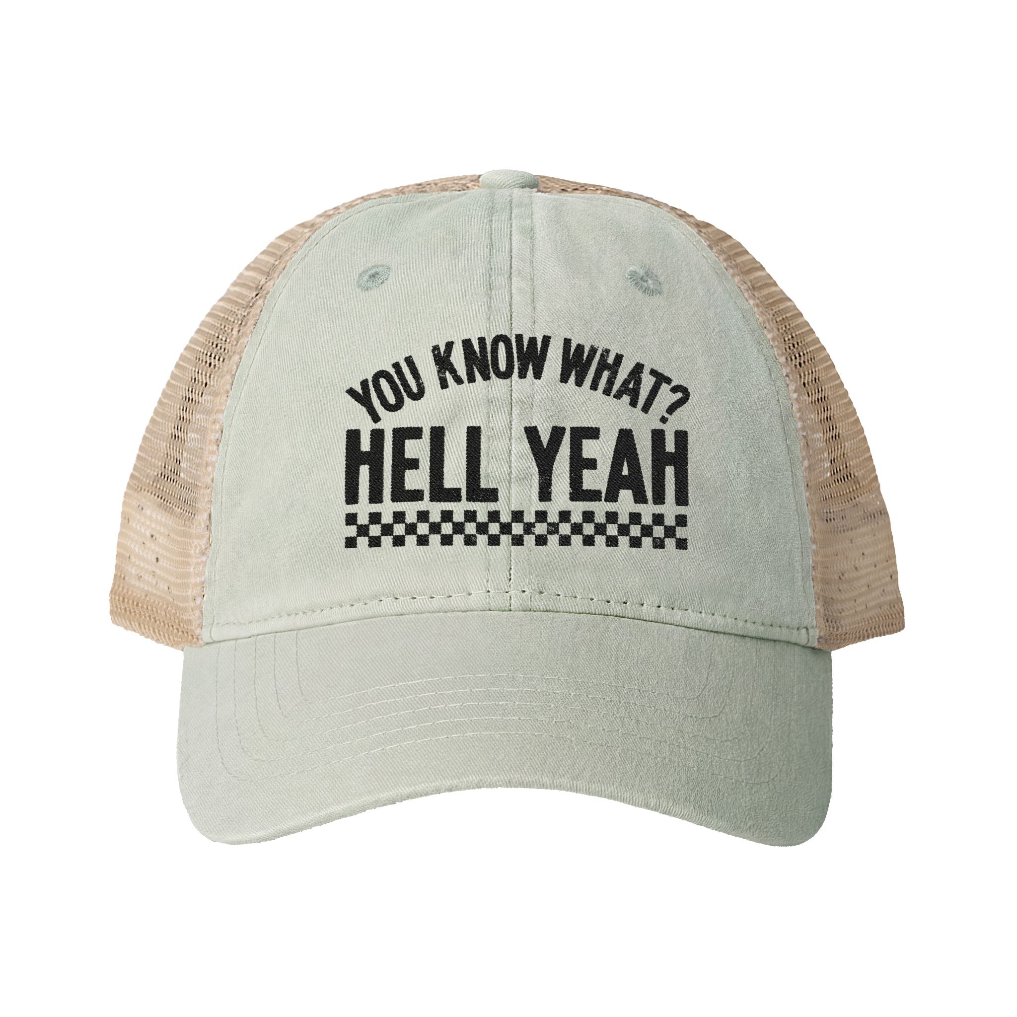 Women's Washed Mesh-Back Cap