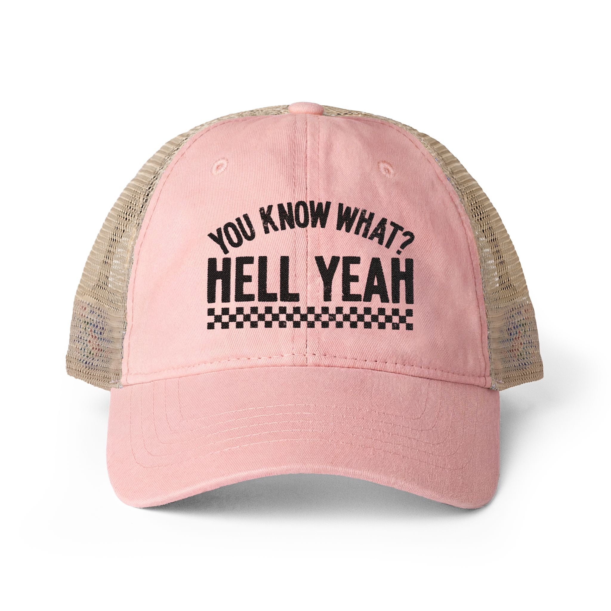 Women's Washed Mesh-Back Cap