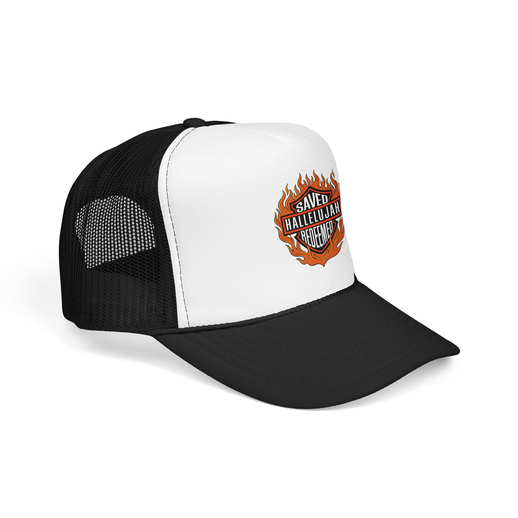 Saved Hallelujah Redeemed Foam Trucker Hat
