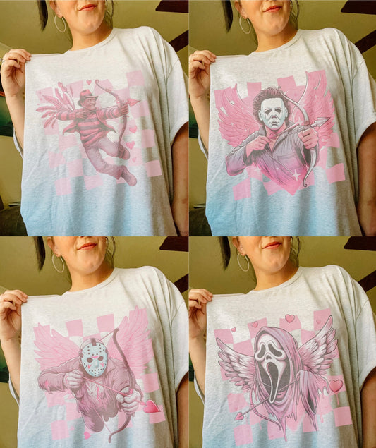 Horror Cupid-Graphic Tee