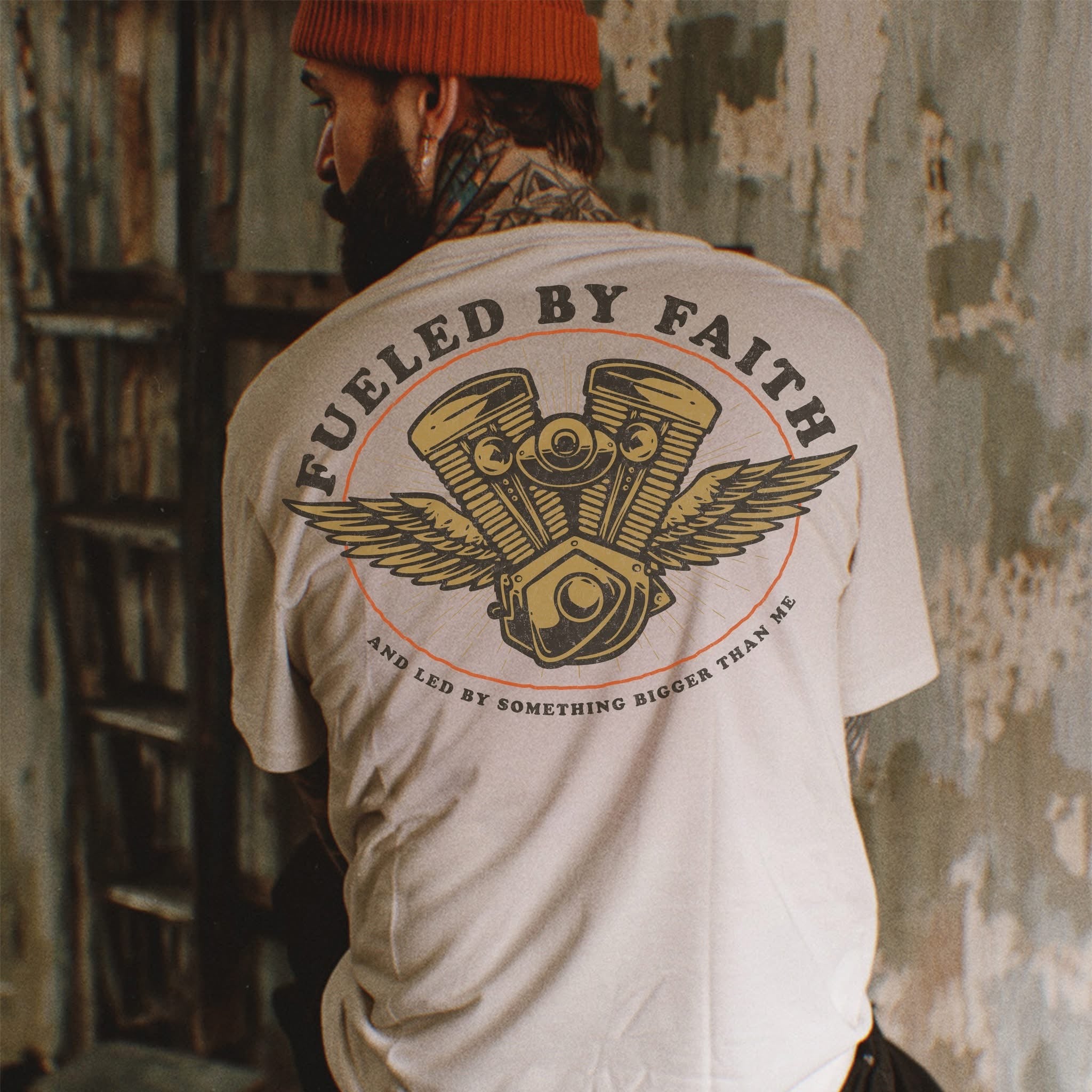 Fueled by Faith -graphic tee