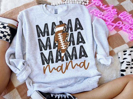Football mama-sweatshirt sale