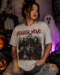Horror movie characters-graphic tee