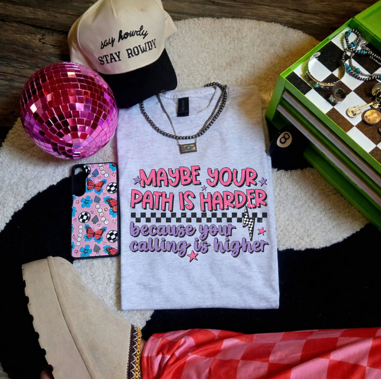 Maybe your path is harder -graphic tee