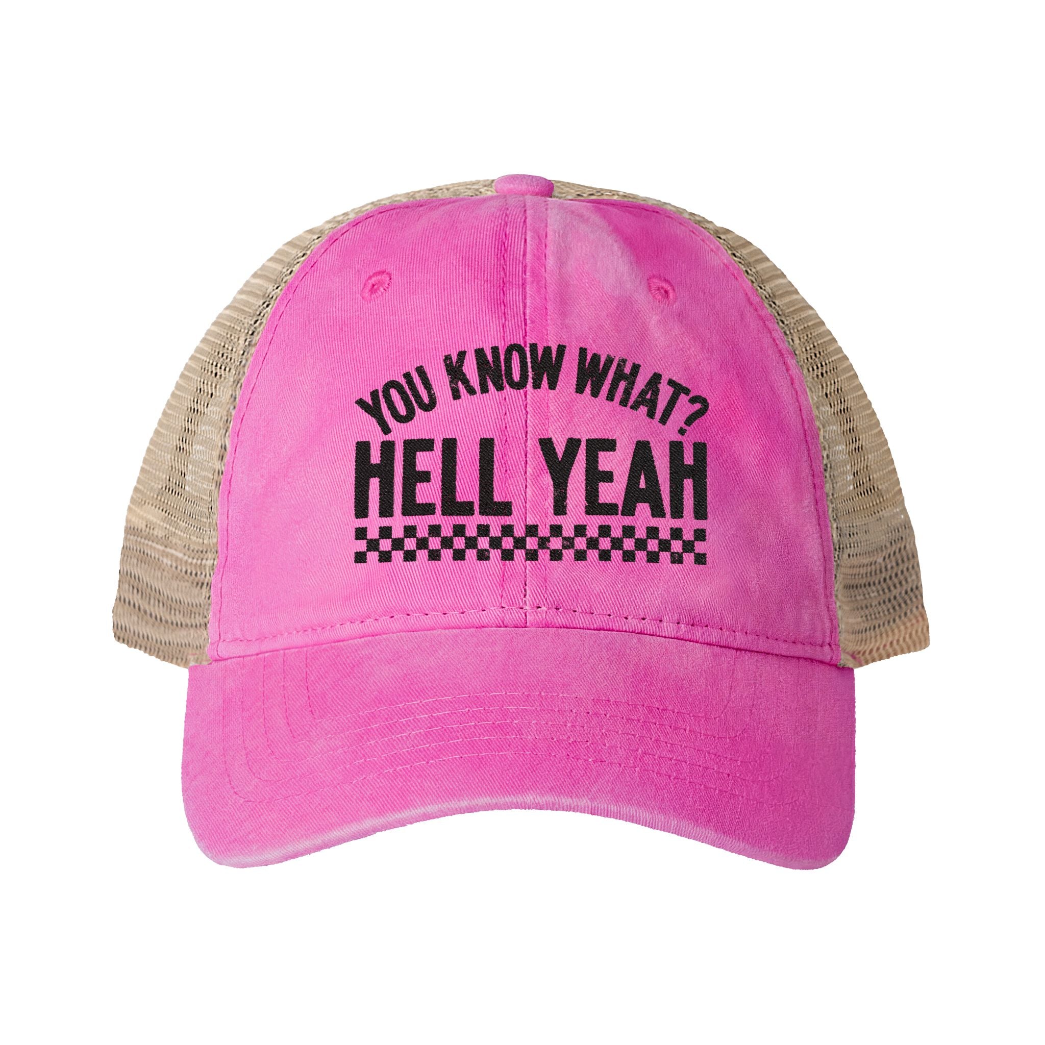 Women's Washed Mesh-Back Cap
