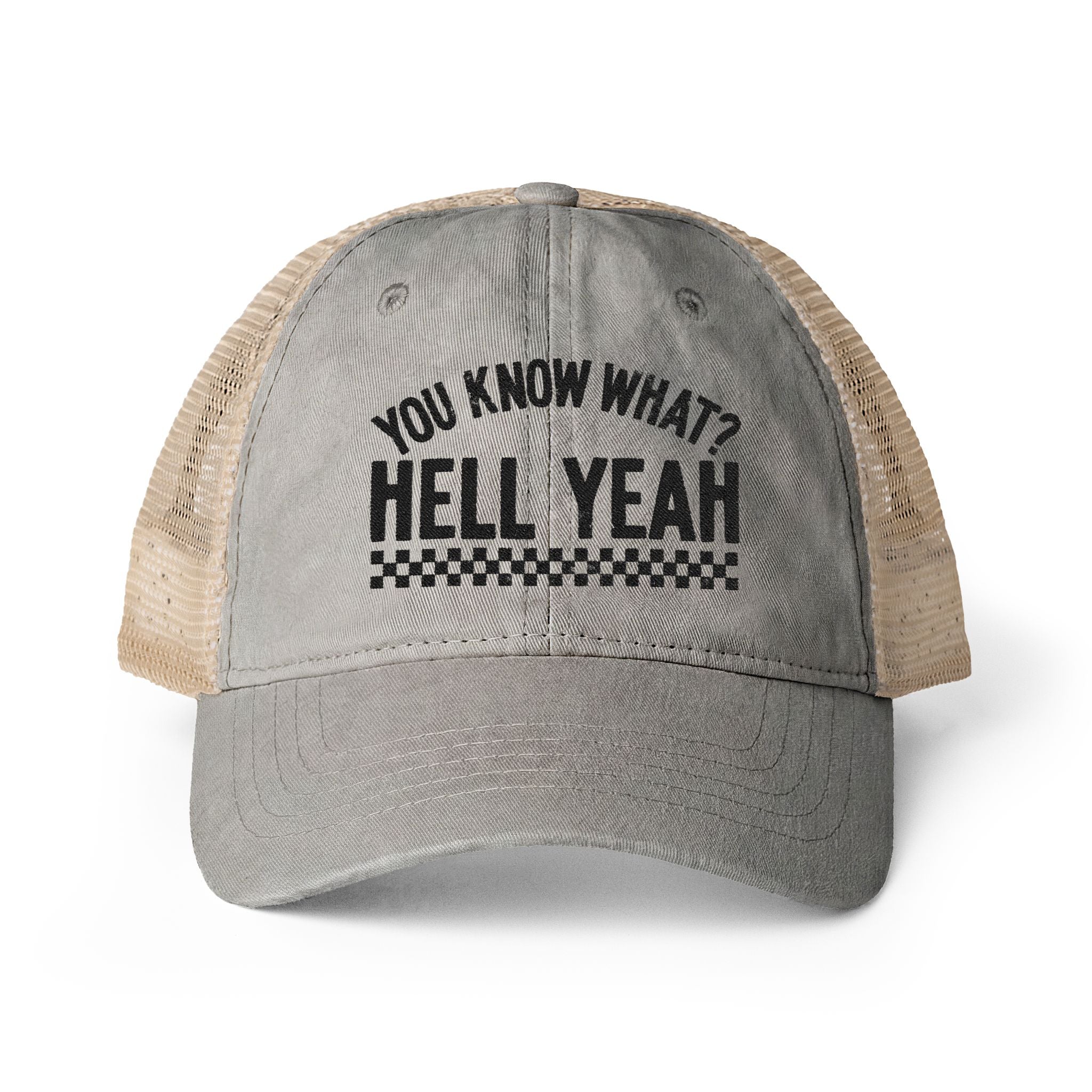 Women's Washed Mesh-Back Cap