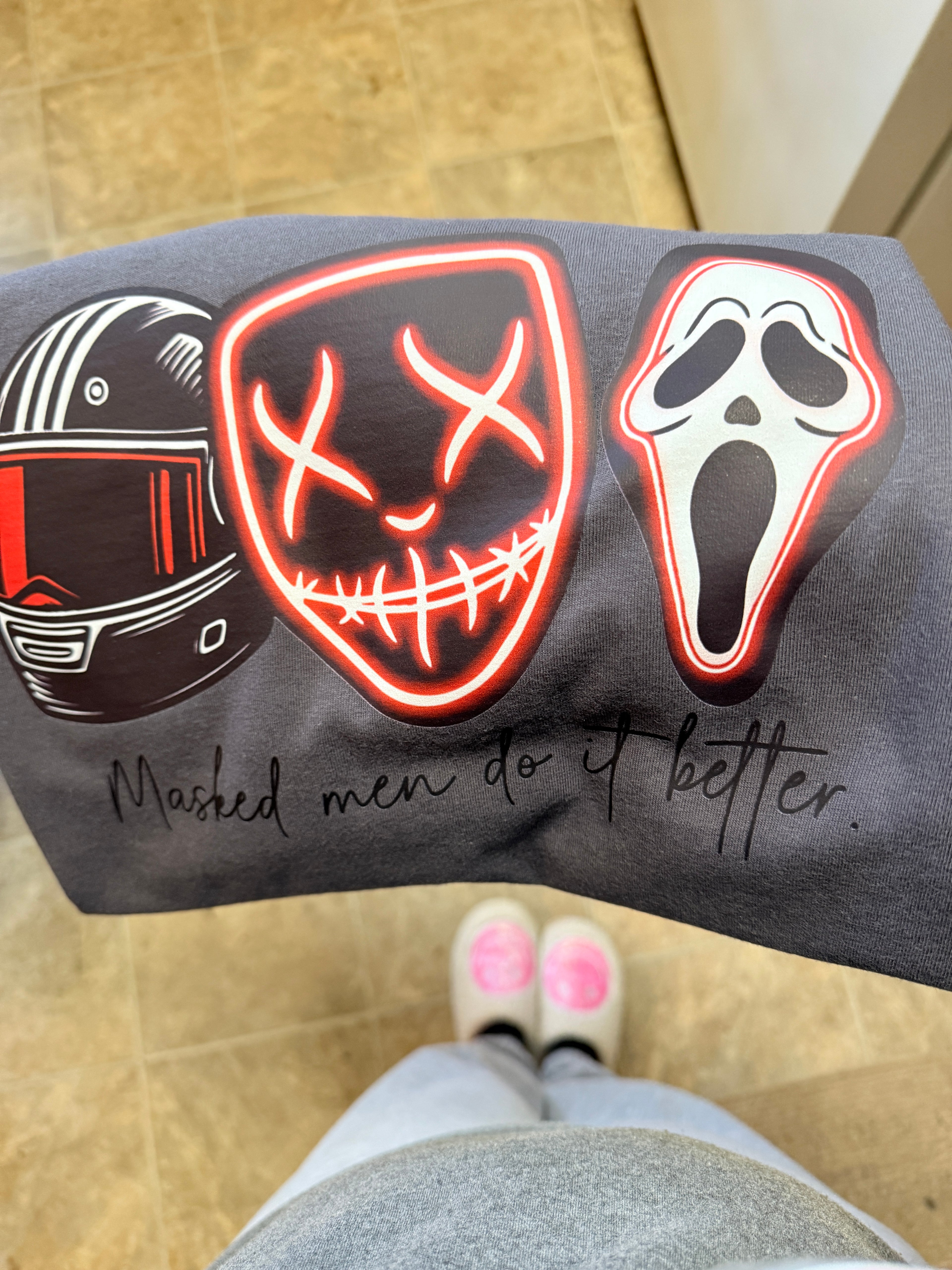 Masked Men-comfort color tee