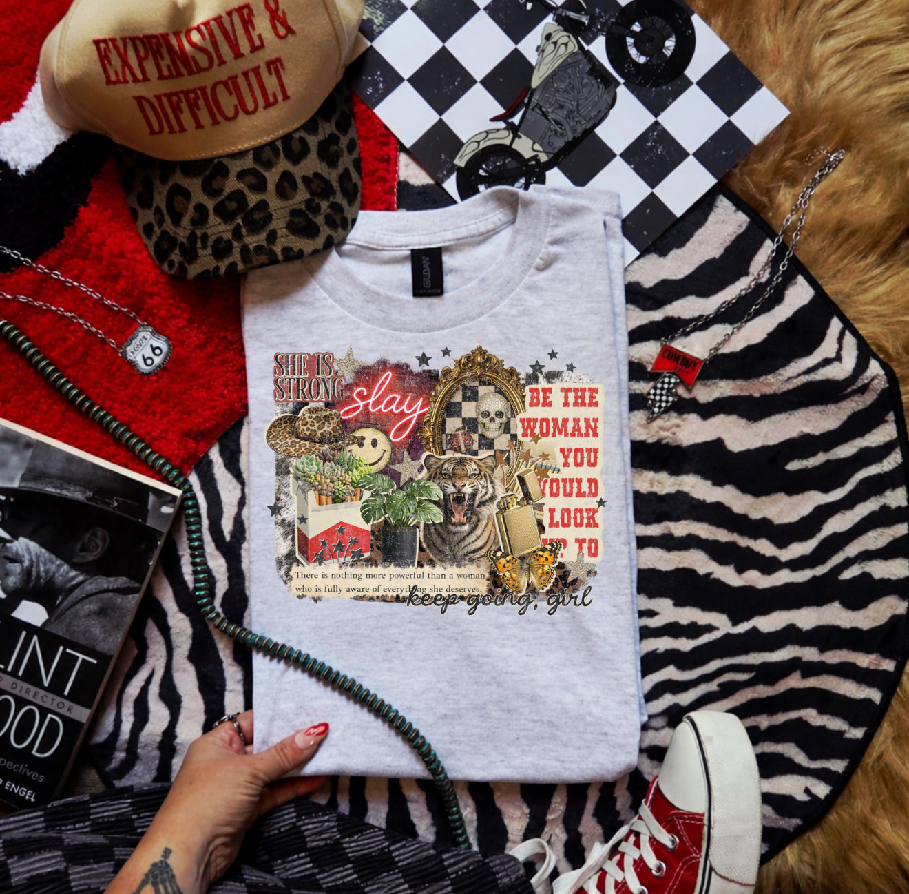 Be the woman-graphic tee