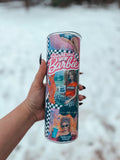Burnt out barbieee-Tumbler