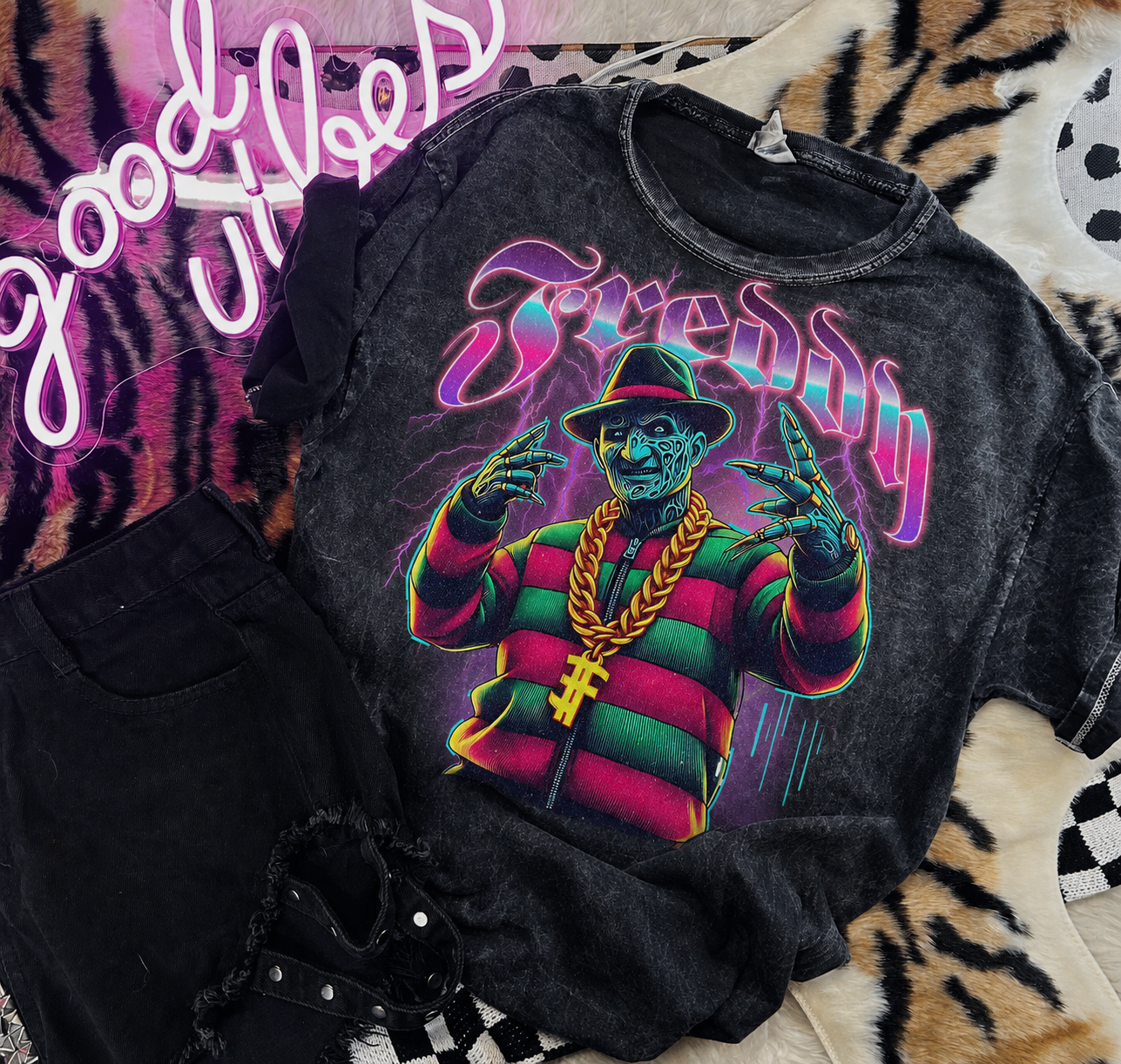 Freddy-graphic tee