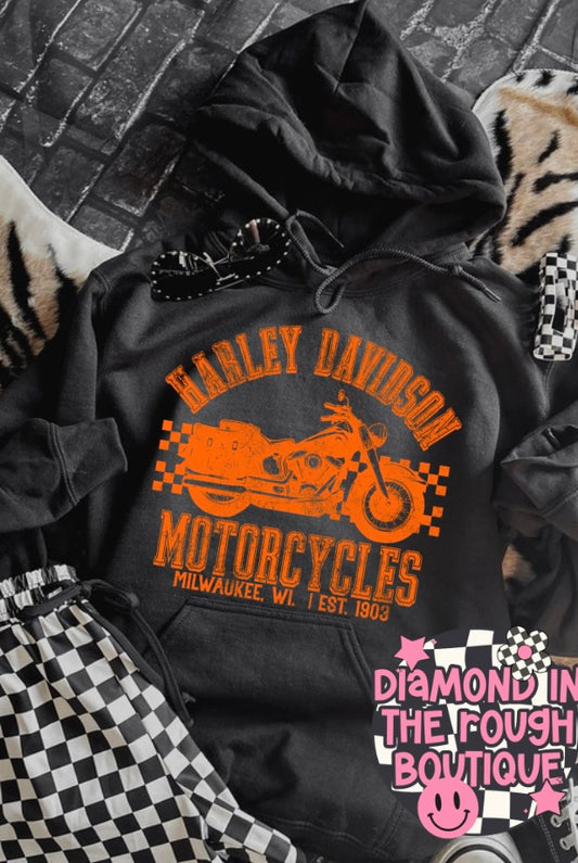 Orange HD-Hoodie