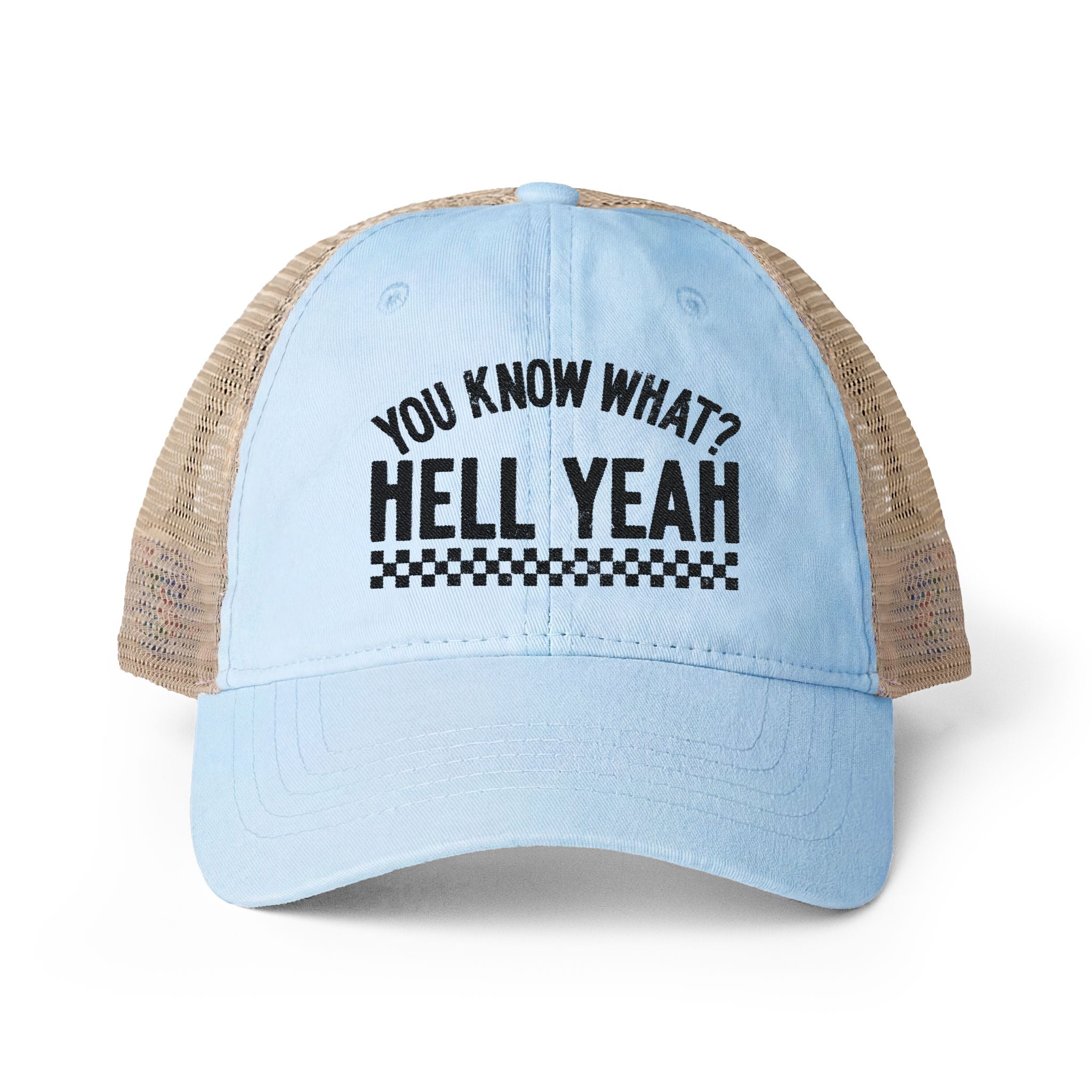 Women's Washed Mesh-Back Cap
