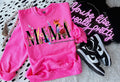 Floral Mama-crewneck