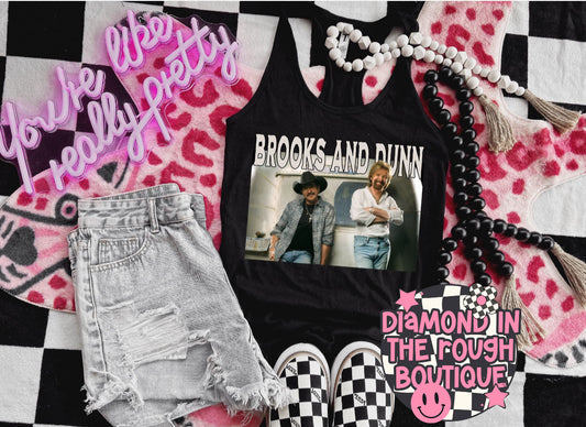Brooks & Dunn-racer back tank