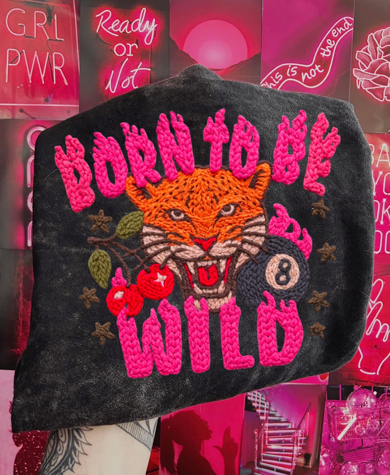 Born to be wild-Comfort Color Tee