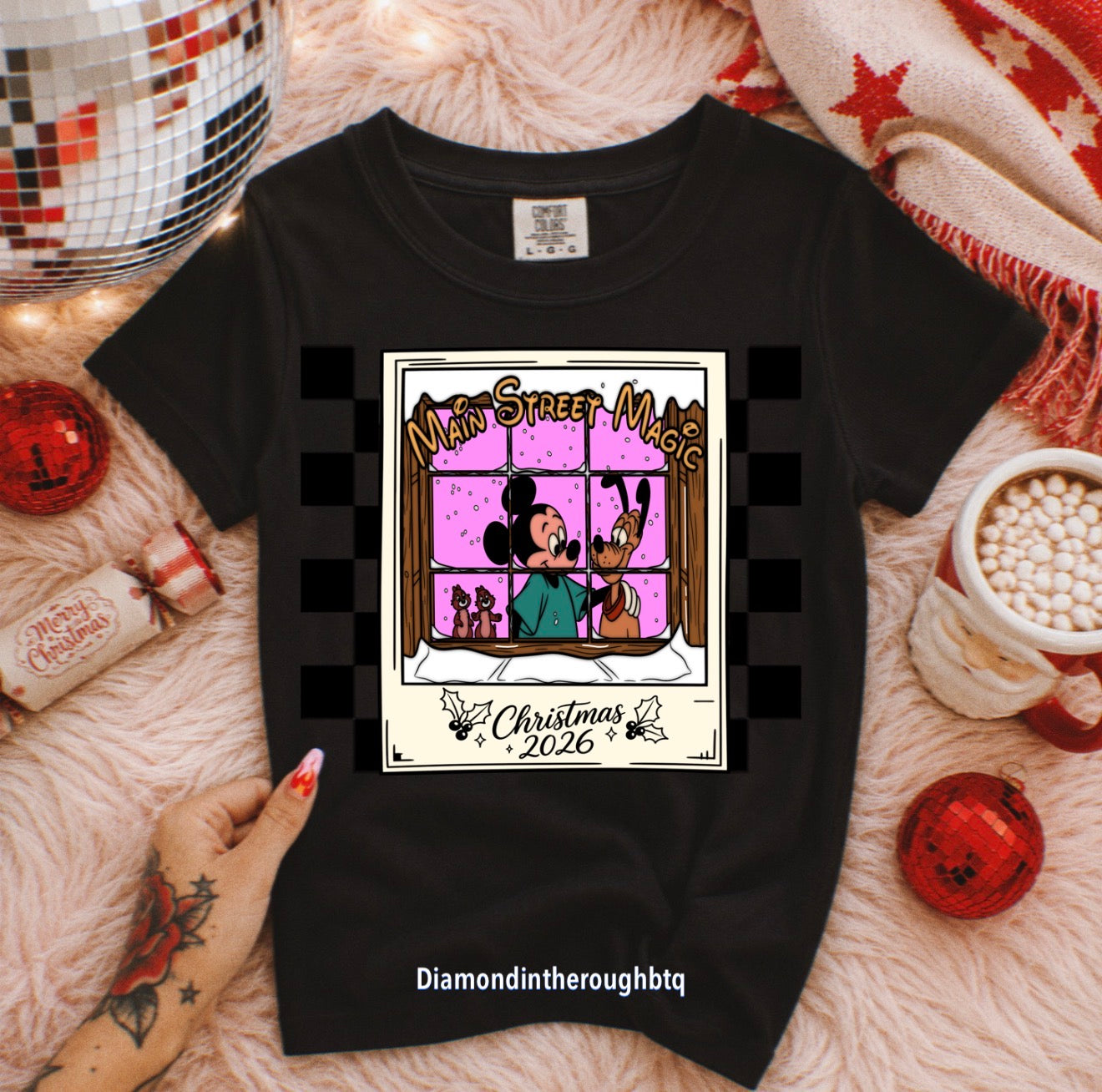 Mouse Christmas 2026-graphic tee