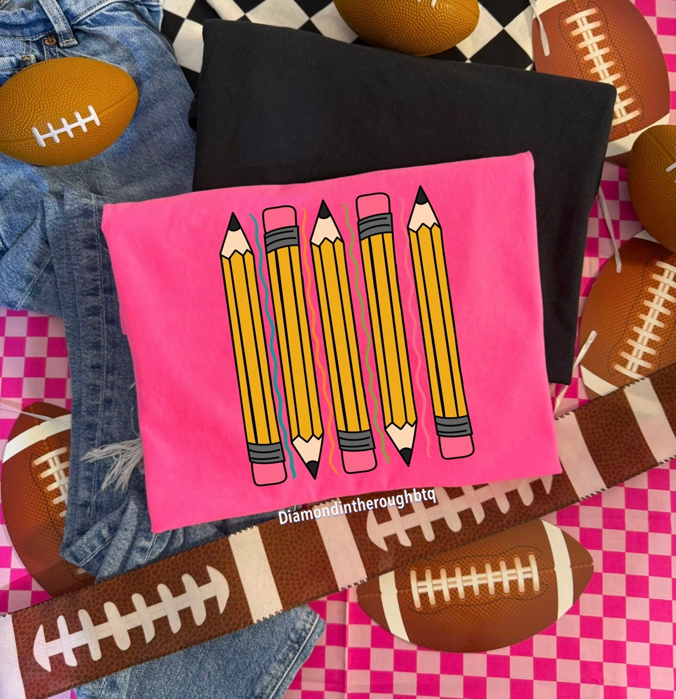 Pencils -graphic tee