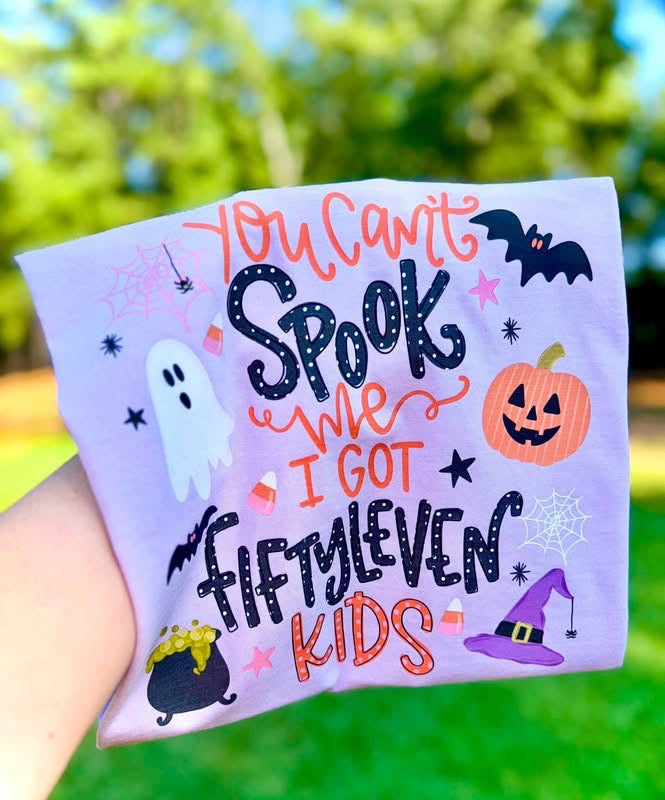 You can’t Spook Me-graphic Tee
