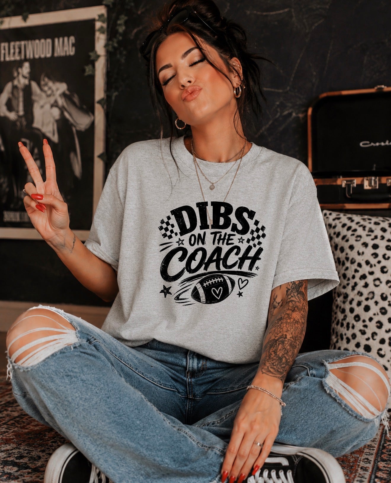 Dibs on the coach-graphic tee