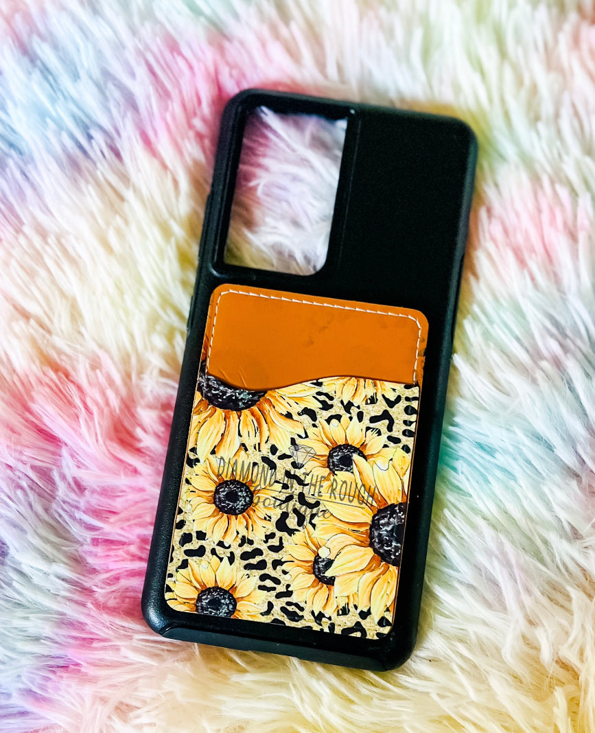 Leopard/Sunflower 🌻 -Card Holder ONLY