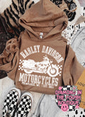 Tan & White HD-Hoodie