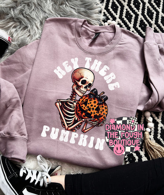 Hey there pumpkin-crewneck