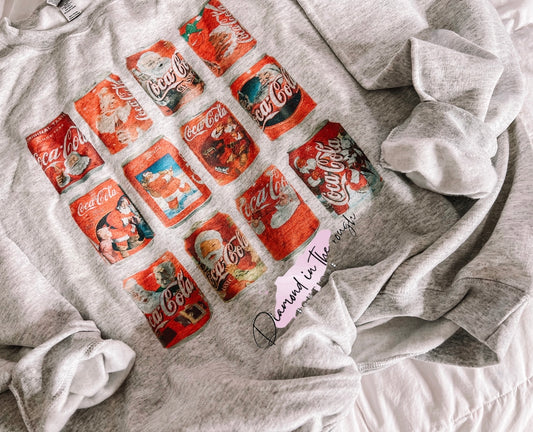 Santa Cokes-crew neck