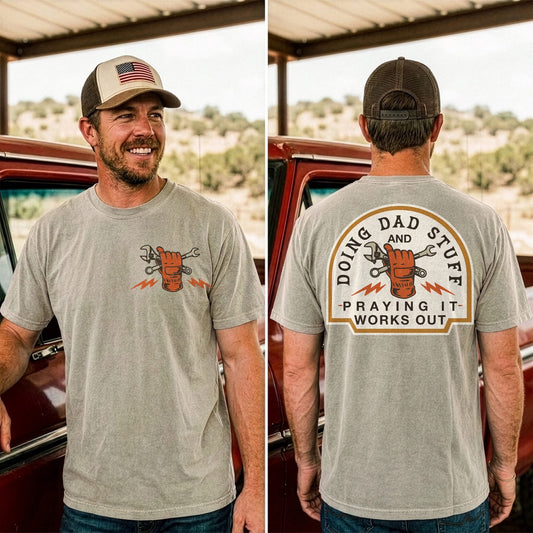 Doing Dad Stuff-graphic tee