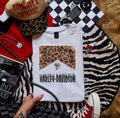 Leopard HD-graphic tee