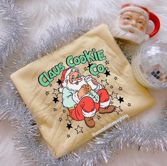 Claus Cookie Co-graphic tee