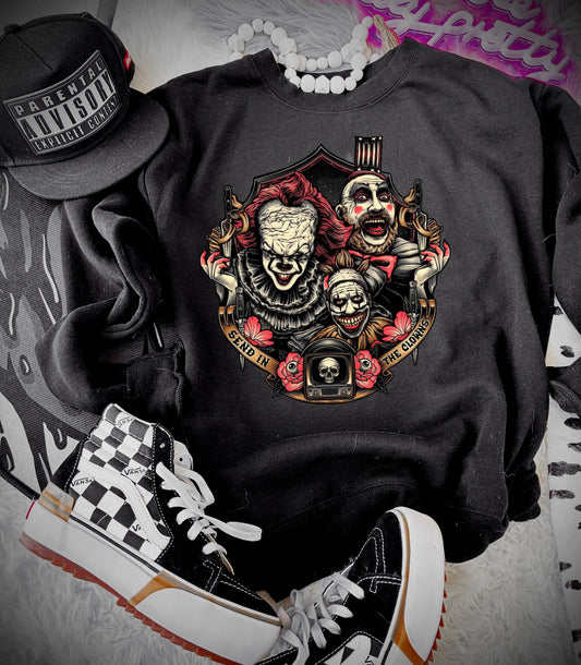 Killer clowns-crewneck