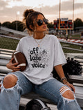 Off to lose my voice-graphic tee
