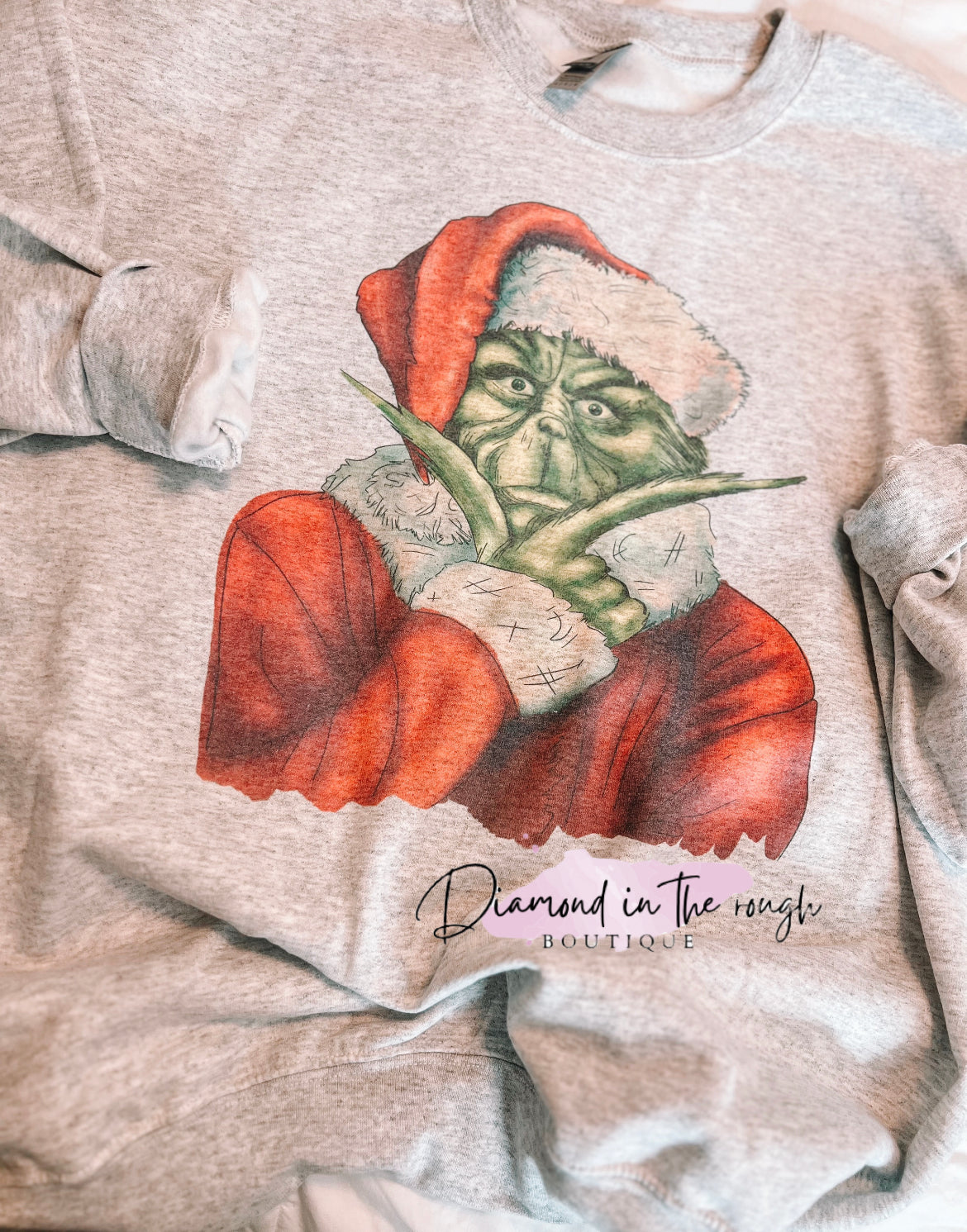 “The Green Man” crew neck