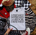 Stressed, blessed & book obsessed -Graphic Tee