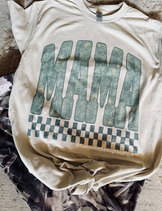 Camo Mama-graphic tee