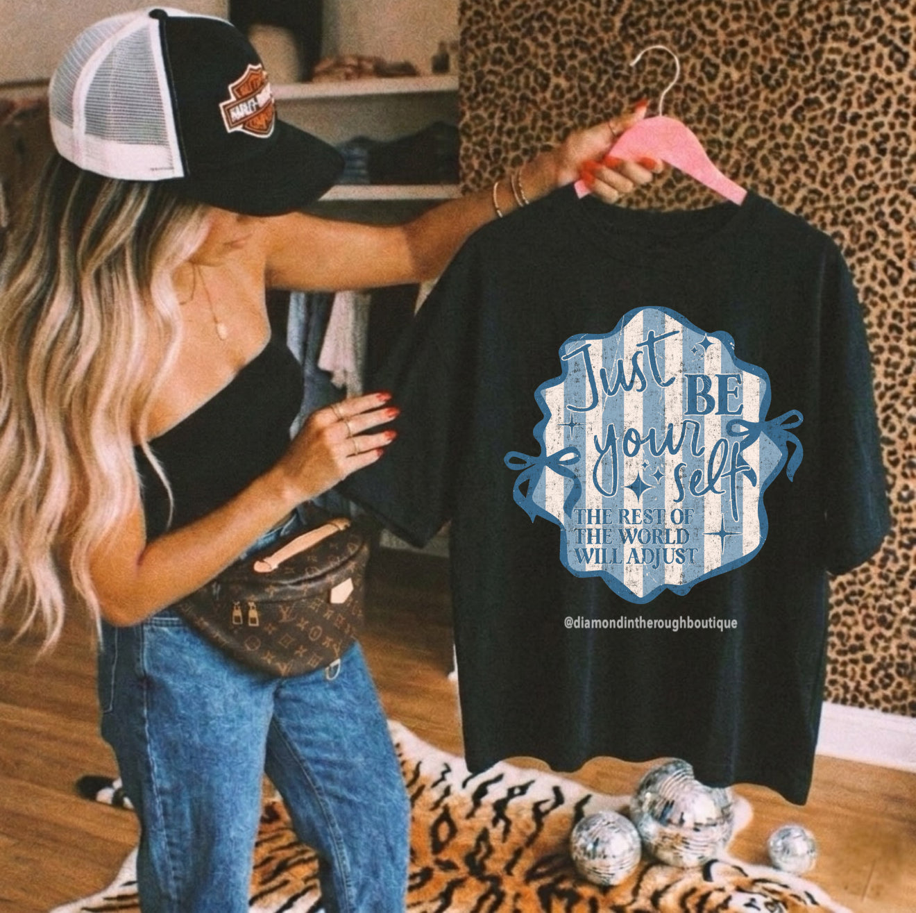 Just be yourself-comfort color tee