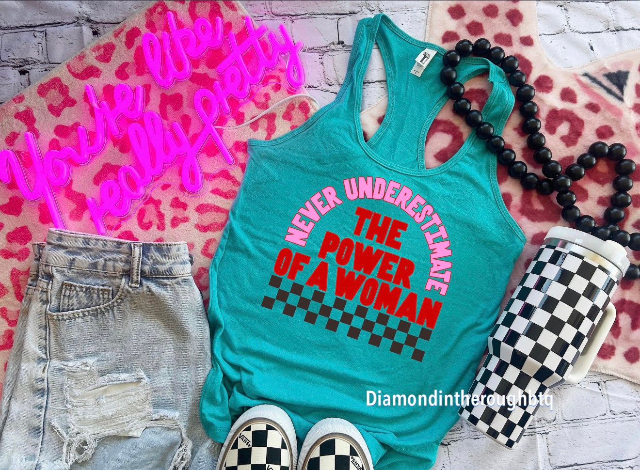 The power of a woman-tank top